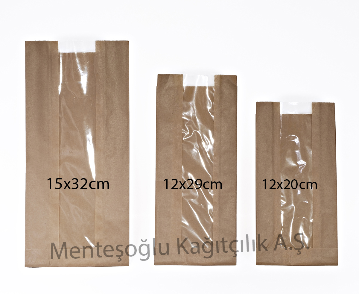 Pencereli Kese Kağıdı (Şamua) 15x32cm