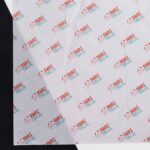 2 Renk Logo Baskılı 40gr Beyaz Yağlı Kağıt 50x70cm - Görsel 3