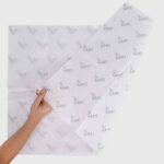 Logo Baskılı 40gr Beyaz Yağlı Kağıt 70x100cm - Görsel 2