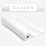 Beyaz Pelür Bobin (Rulo) Ambalaj Kağıdı (70cm x 200 metre)